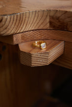 Load image into Gallery viewer, Step Emerald Diamond Solitare