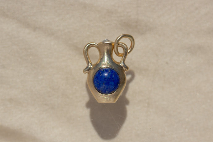Amphora Pendant I | Lapis