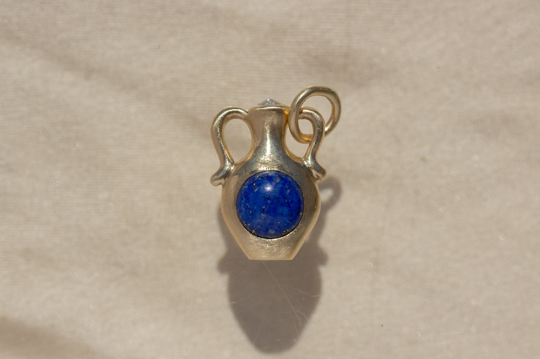 Amphora Pendant I | Lapis