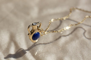 Amphora Pendant I | Lapis