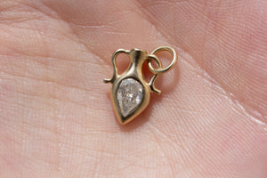 PEAR CUT DIAMOND AMPHORA PENDANT