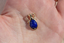 Load image into Gallery viewer, LAPIS SCARAB AMPHORA PENDANT
