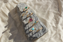 Load image into Gallery viewer, Kismet Solitaire | Oval Pink Tourmaline Cabochon