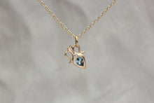 Load image into Gallery viewer, PETITE AMPHORA CHARM MOSAIC | Ocean Blue Sapphire + Diamond