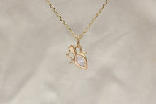 Load image into Gallery viewer, PETITE AMPHORA CHARM | Vintage Marquis Diamond