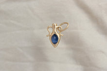 Load image into Gallery viewer, PETITE AMPHORA CHARM | Blue Sapphire Cabochon
