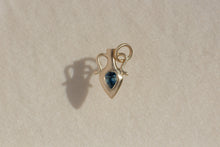 Load image into Gallery viewer, PETITE Amphora Charm | blue pear sapphire