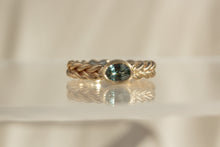 Load image into Gallery viewer, Kismet Solitaire | Oval Montana Sapphire