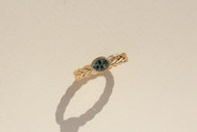 Load image into Gallery viewer, Kismet Solitaire | Oval Montana Sapphire