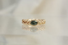 Load image into Gallery viewer, Kismet Solitaire | Oval Montana Sapphire
