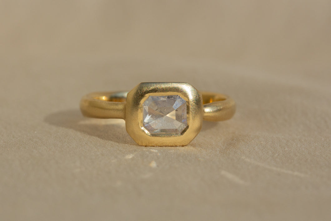 Step Emerald Diamond Solitare