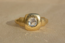 Load image into Gallery viewer, Rosecut Cushion Diamond Solitare