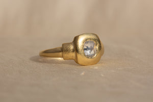 Rosecut Cushion Diamond Solitare