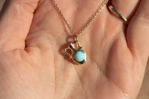 Amphora Pendant I | Turquoise